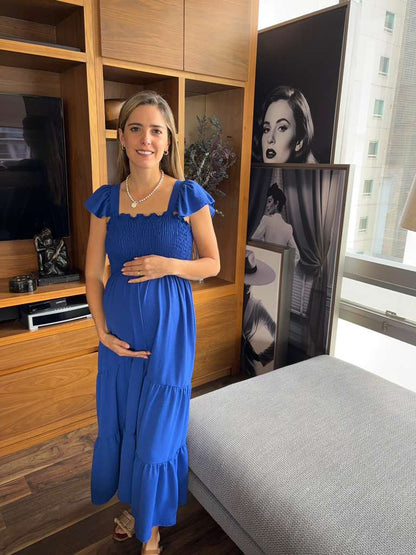 Vestido de maternidad fresco olanes (varios colores)