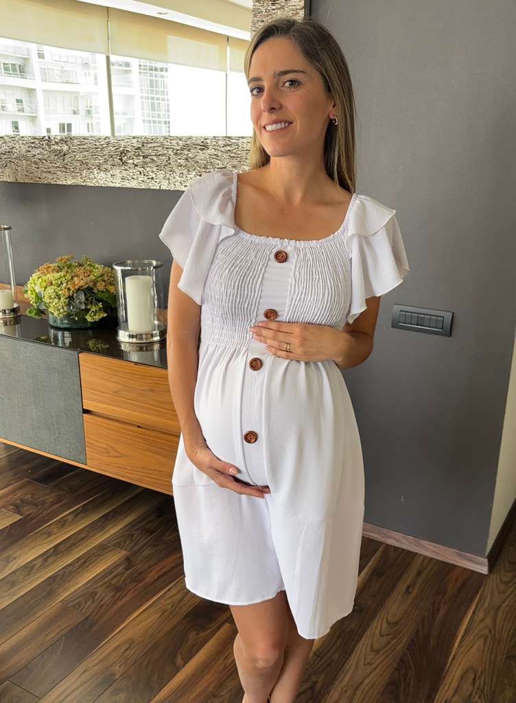 Vestido de maternidad botones (varios colores)