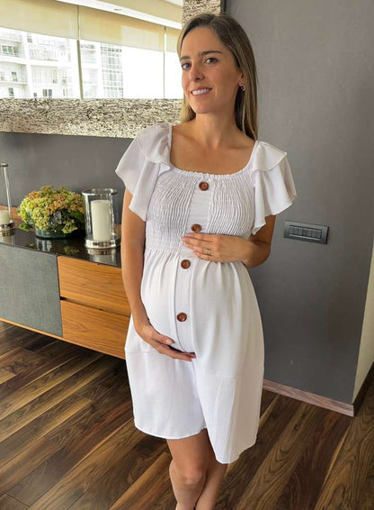 Vestido de maternidad botones (varios colores)