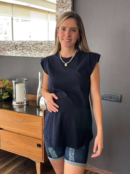 Blusa de maternidad algodón (varios colores)