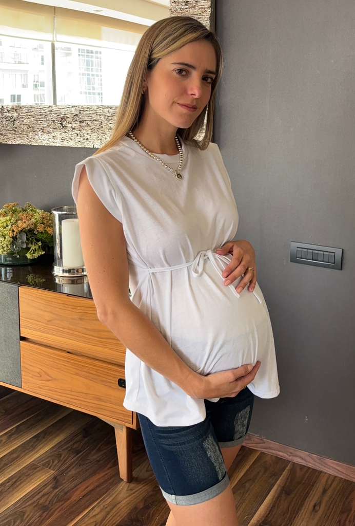 Blusa de maternidad algodón (varios colores)
