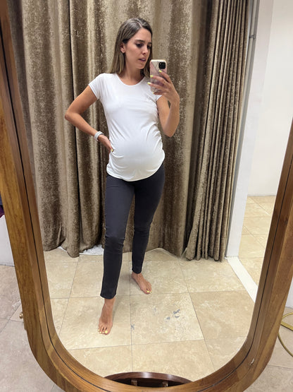 Dark gray trousers Maternity SM