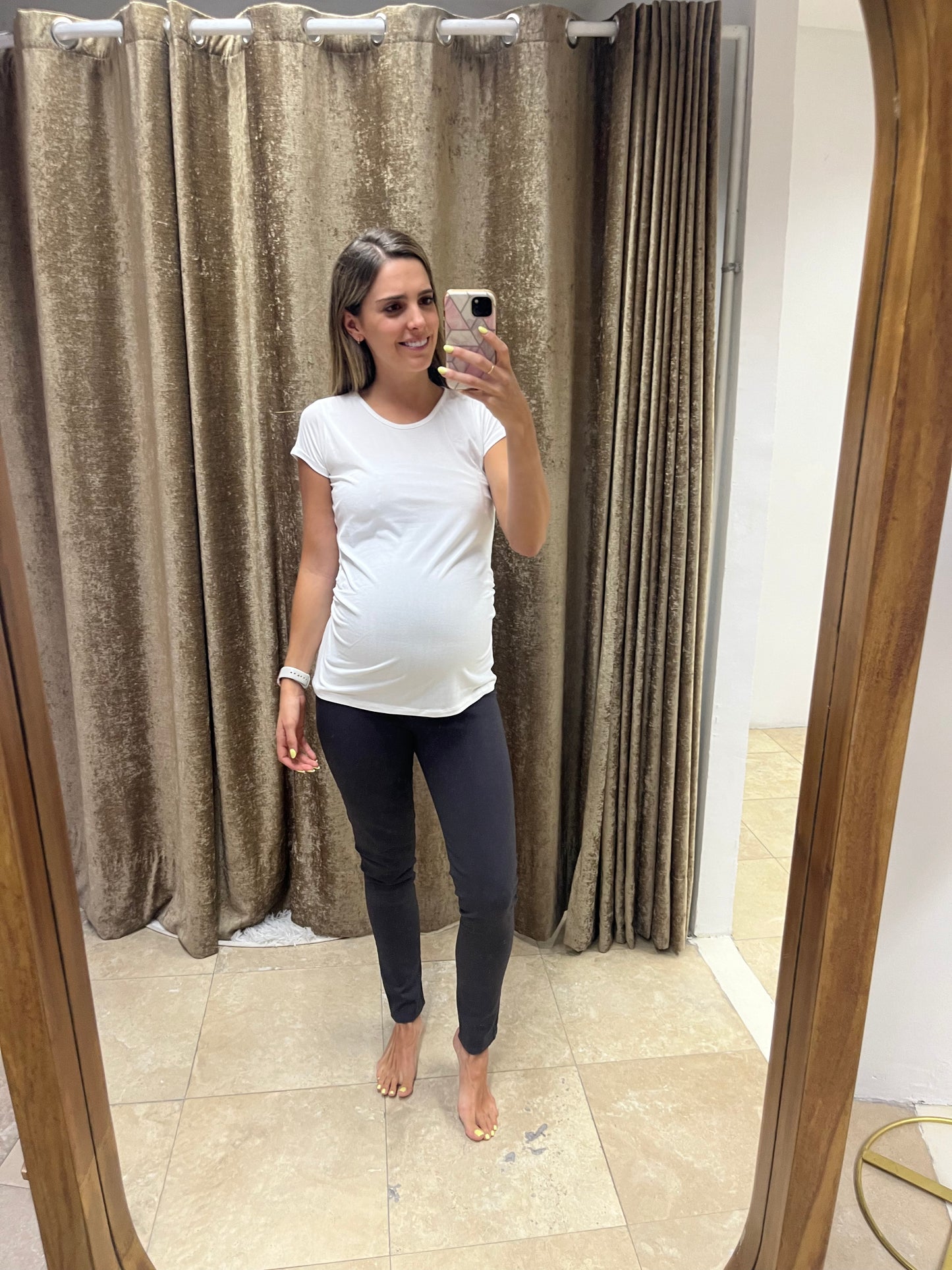 Dark gray trousers Maternity SM