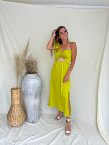 Maternity dress, Britany yellow