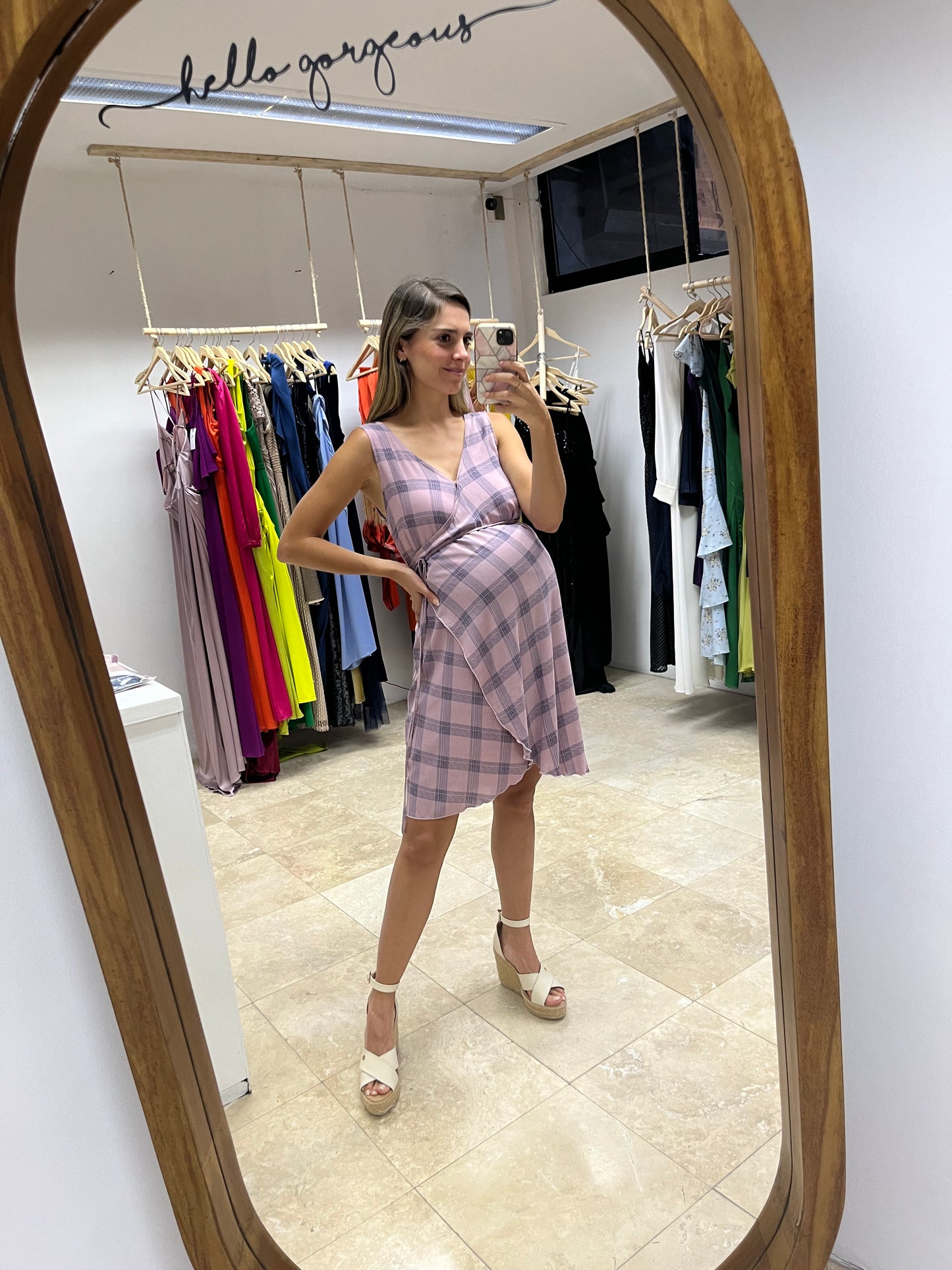 Maternity dress, Natalia squares M
