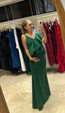 Vestido de maternidad Linda, verde