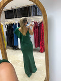 Vestido de maternidad Linda, verde