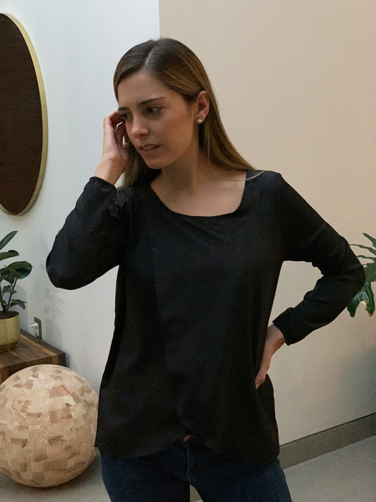 Blusa de Lactancia, Diana Negra (XCH) (CH) (M)