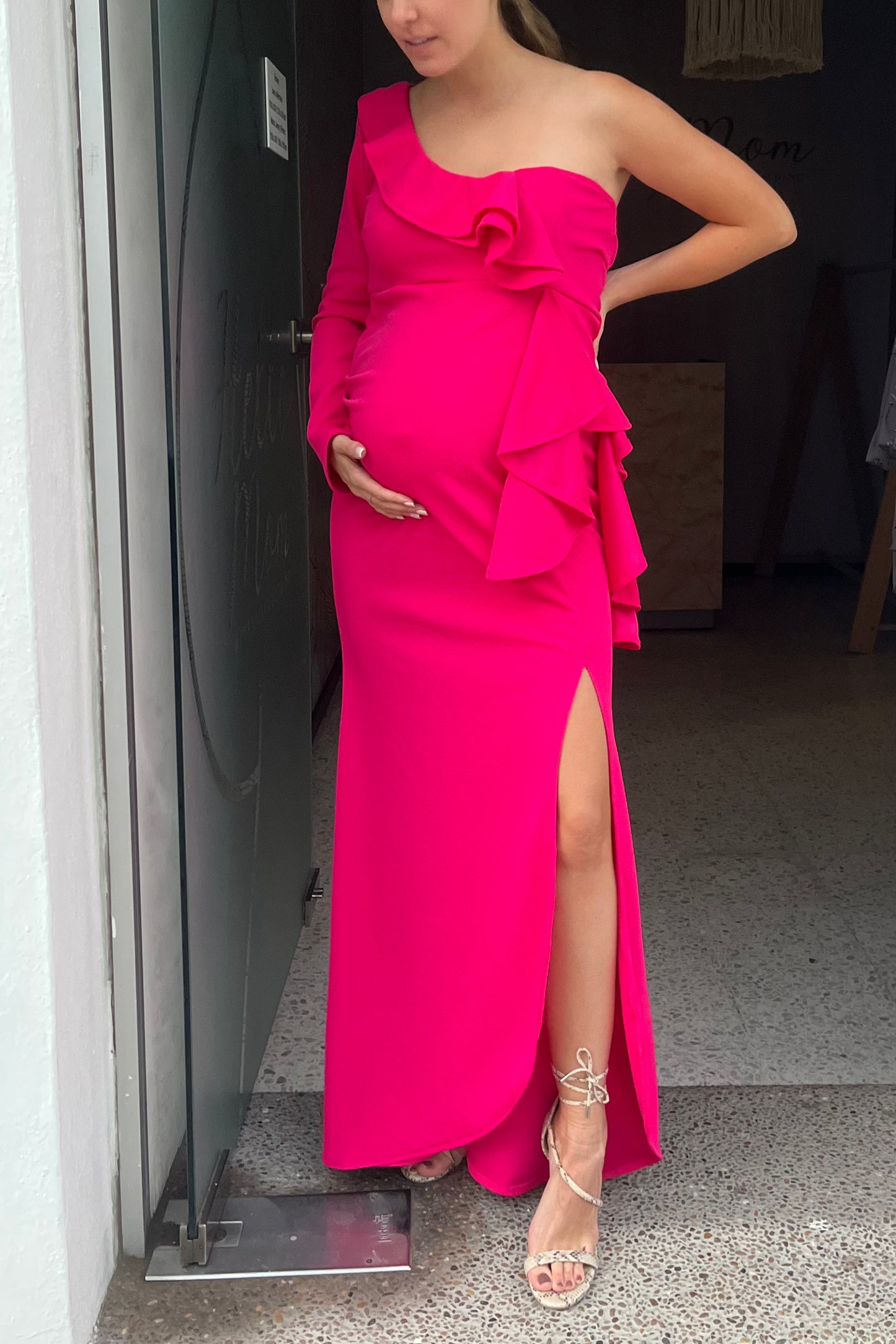 Maternity dress, Britany pink barbie