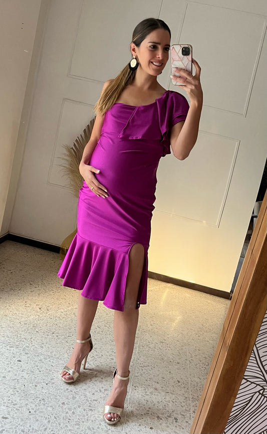 Vestido de maternidad, Aurelia nazareno licra