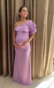 Maternity dress, Astrid lilac