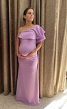 Maternity dress, Astrid lilac