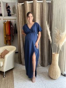 Vestido de maternidad, Love azul marino