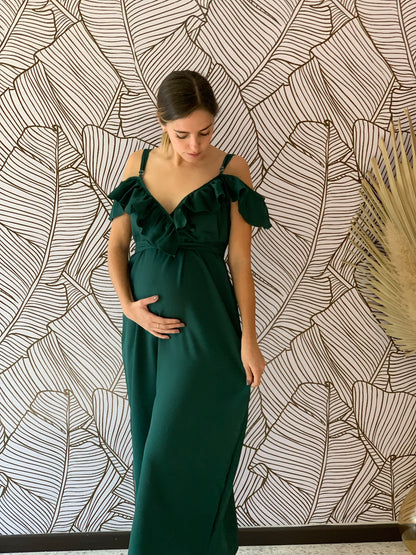 Vestido de maternidad, Dayana verde