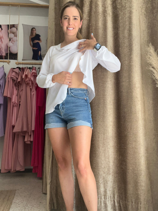 Blusa de Lactancia, Diana Blanca