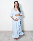 Vestido de maternidad, Ursula azul montparnasse