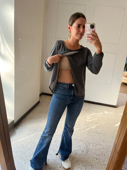 Diana sweater, gray