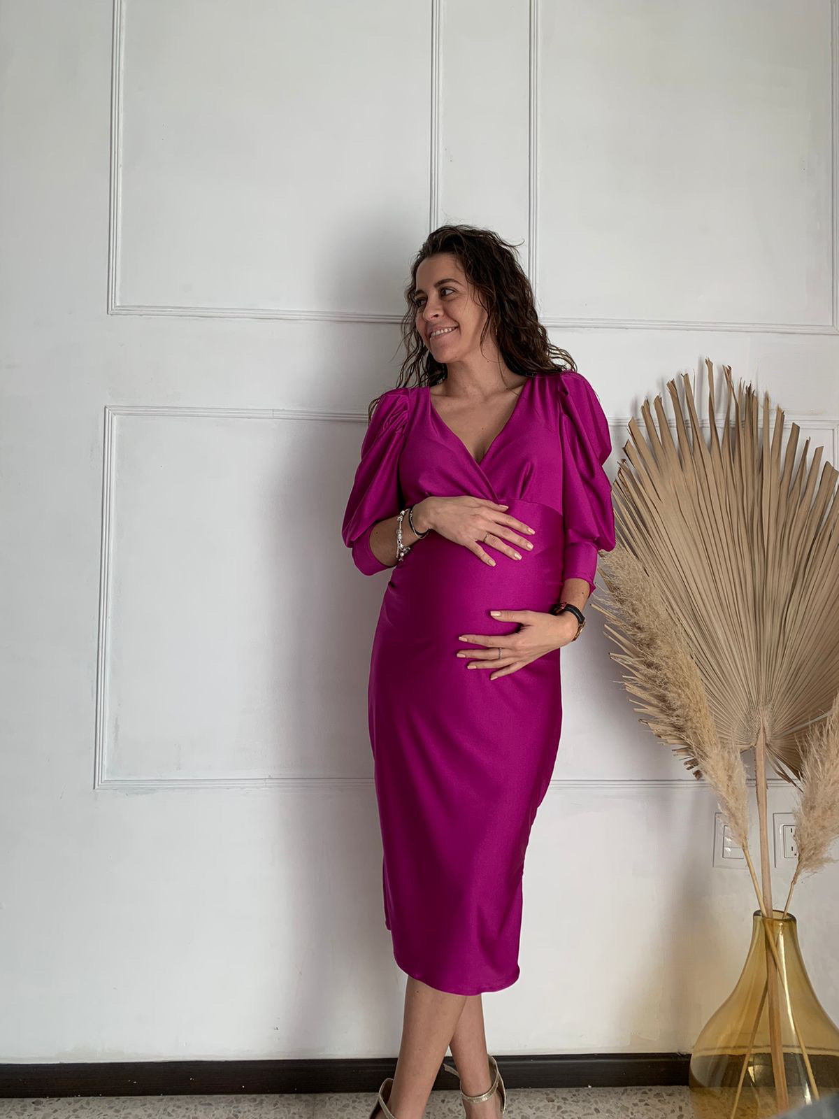 Vestido maternidad Yuridia Hot nazareno CH y G