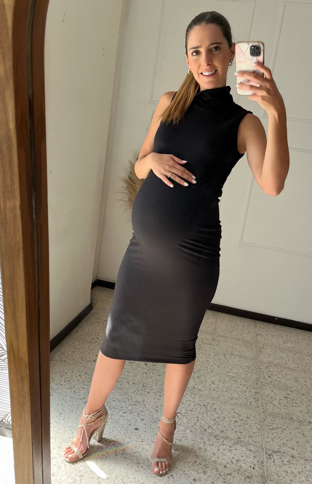 Maternity-dress, Black