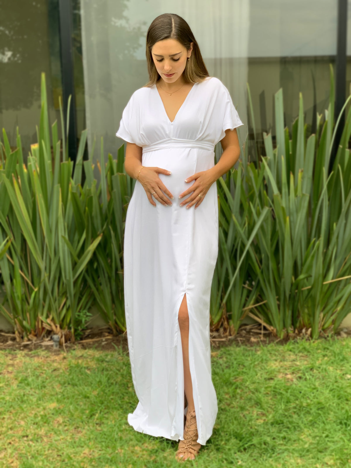 Vestido de maternidad, Love blanco CH