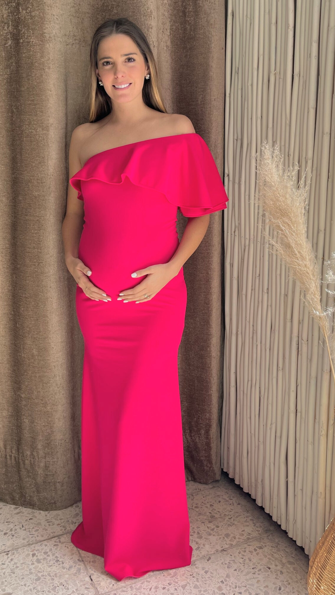 Maternity dress, Astrid pink barbie