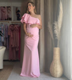 Astrid Maternity Dress, Light Pink